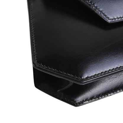 ナポレオン　ショルダーバッグ　ボックスカーフ　ブラック　GP　〇S刻印