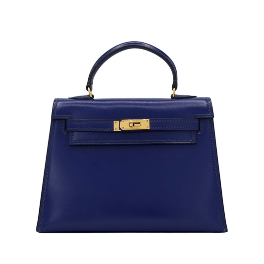 迷你Mini Kelly　BoxCalf海军 GP N 邮票