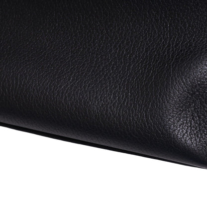 Pochette Kelly Evergrain Black SS □I engraved