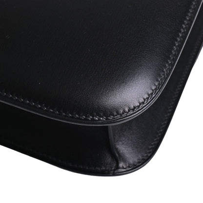 コンスタンス　ボックスカーフ　ブラック　SS　□E刻印