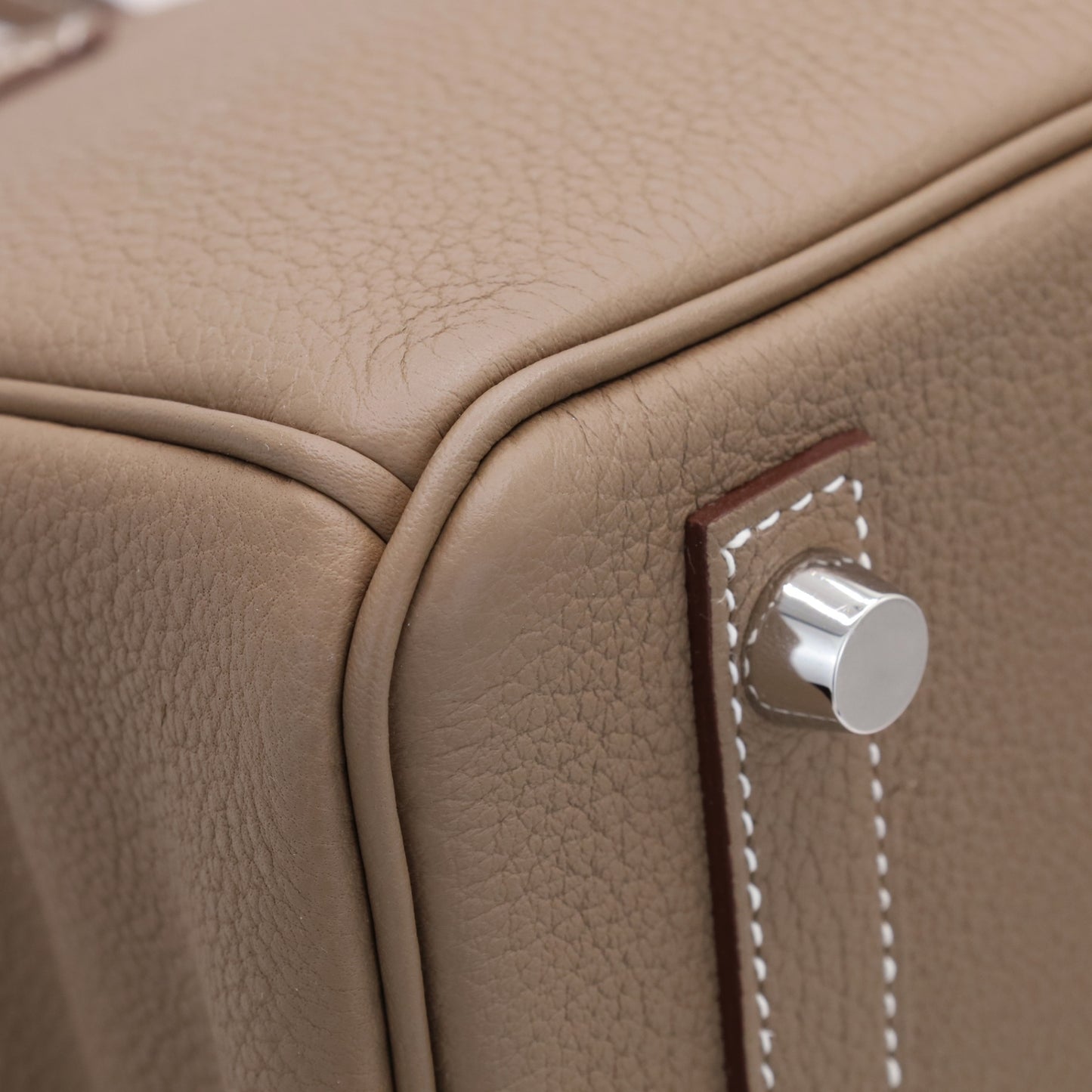 バーキン25　トゴ　エトゥープ　SS　Ｗ刻印