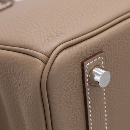 バーキン25　トゴ　エトゥープ　SS　Ｗ刻印